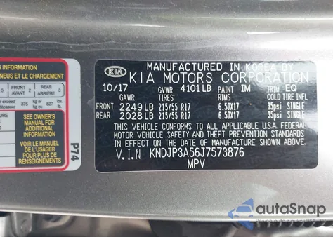 2018 Kia Soul from USA, damaged, VIN KNDJP3A56J7573876